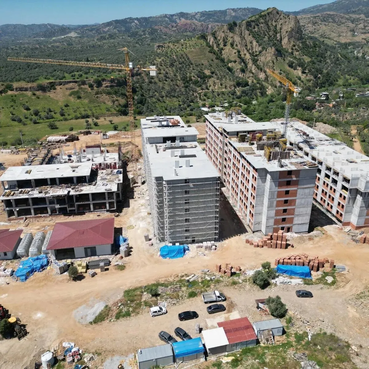 Aydın 1500 kişilik öğrenci yurdu inşaatı
